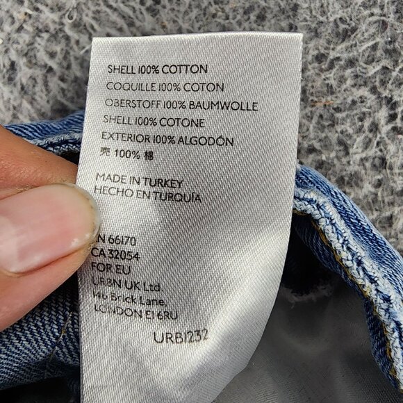 Urban Outfitters Jeans Womens 29 BDG Blue Cotton High Rise Mom *GUC* - Picture 16 of 16